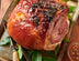 Pear, Date & Cognac Glazed Ham