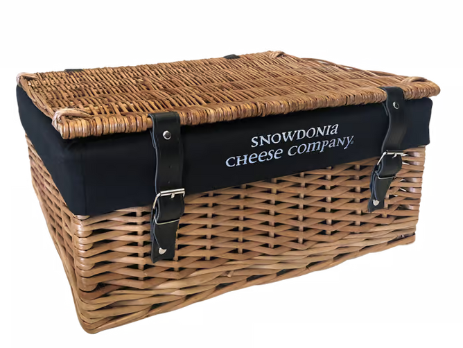 18” Wicker Basket with Alcohol