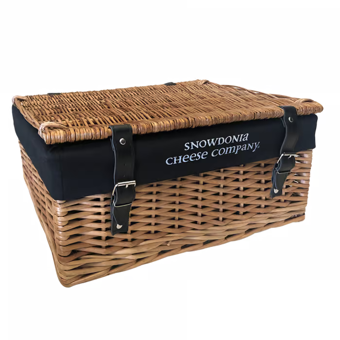 18” Wicker Basket with Alcohol