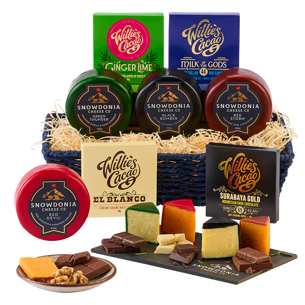 Cheese & Chocolate Tasting Basket