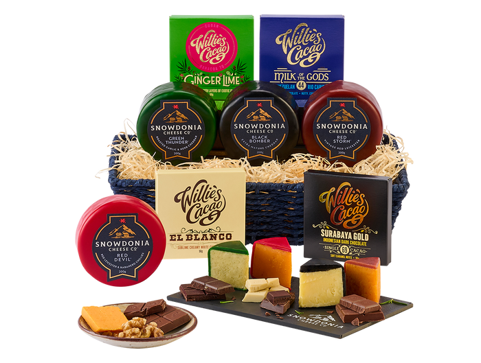 Cheese & Chocolate Tasting Basket