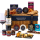 Cheese Selection & Wine Wicker Hamper