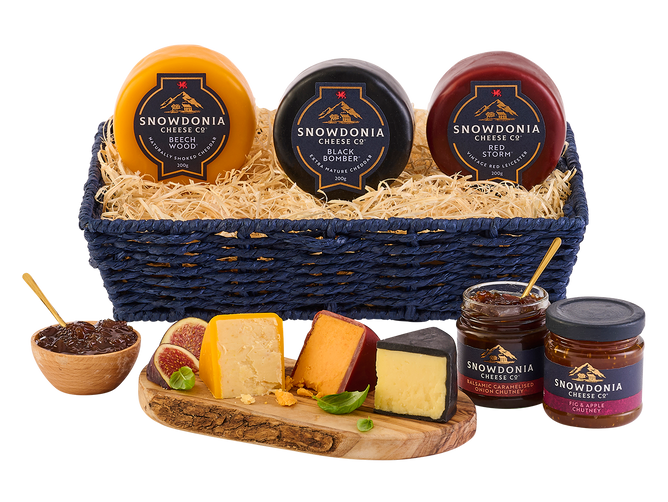 Classic Cheese Gift Basket