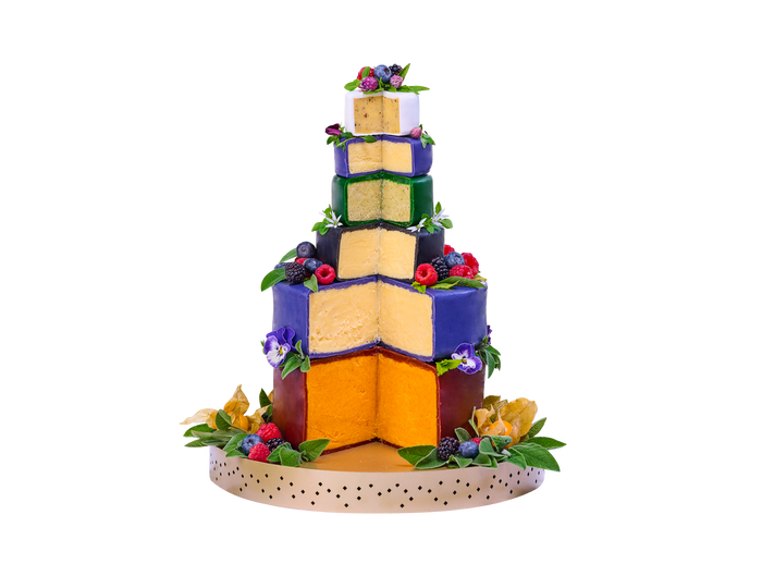 Wedding Cheese Cake Tower