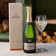 Henriot Brut Souverain NV Champagne gift box, 75cl