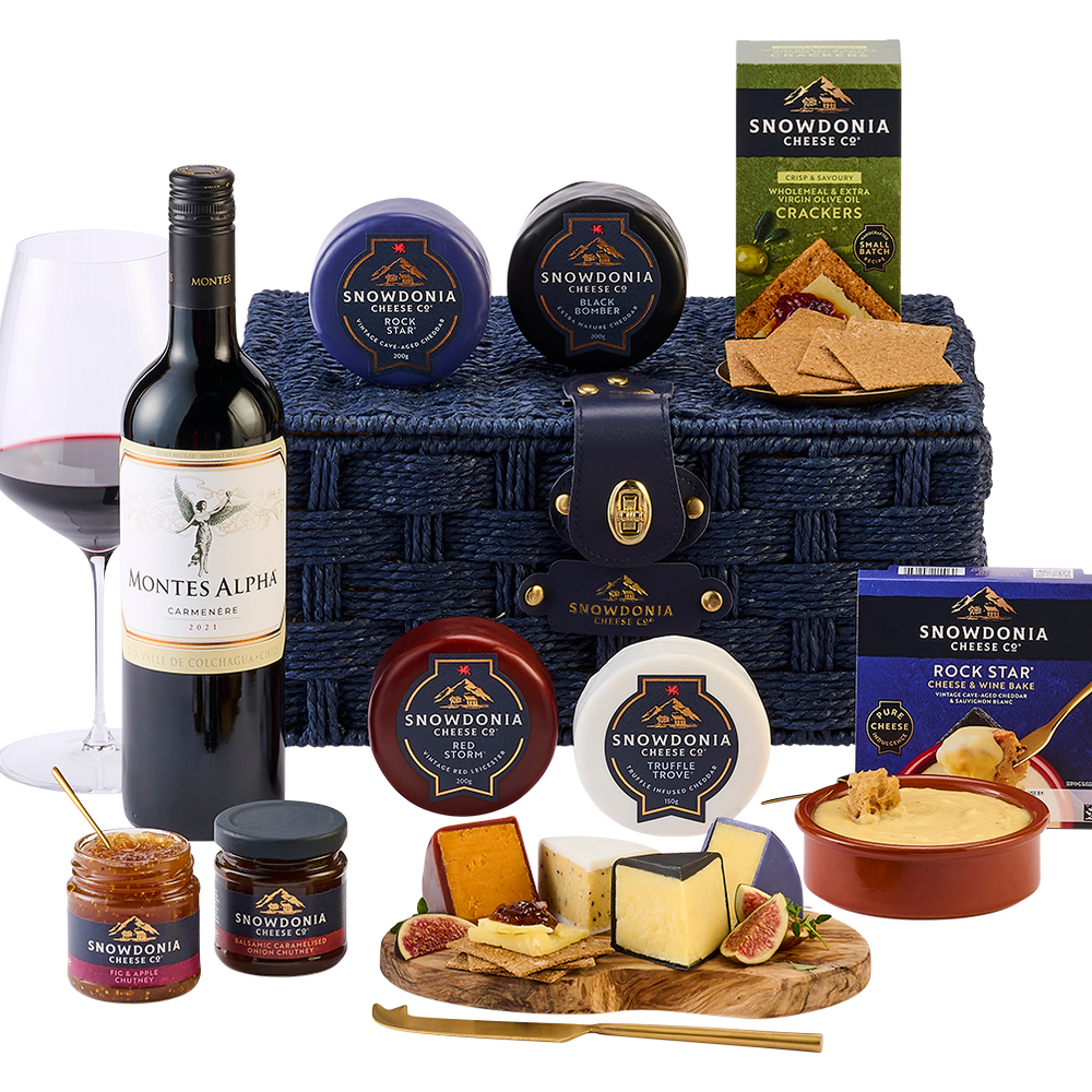 Luxury Cheese & Wine Hamper