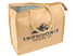 Insulated Jute Picnic Cool bag