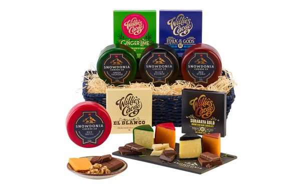 Cheese & Chocolate Basket