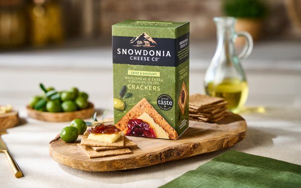 Wholemeal & Extra Virgin Olive Oil Crackers